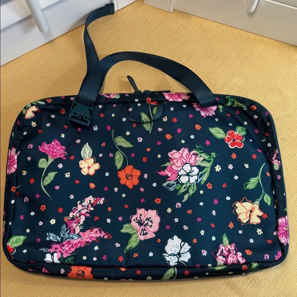 Vera Bradley ReActive Lighten Up Seat Organizer Hope Blooms Teal